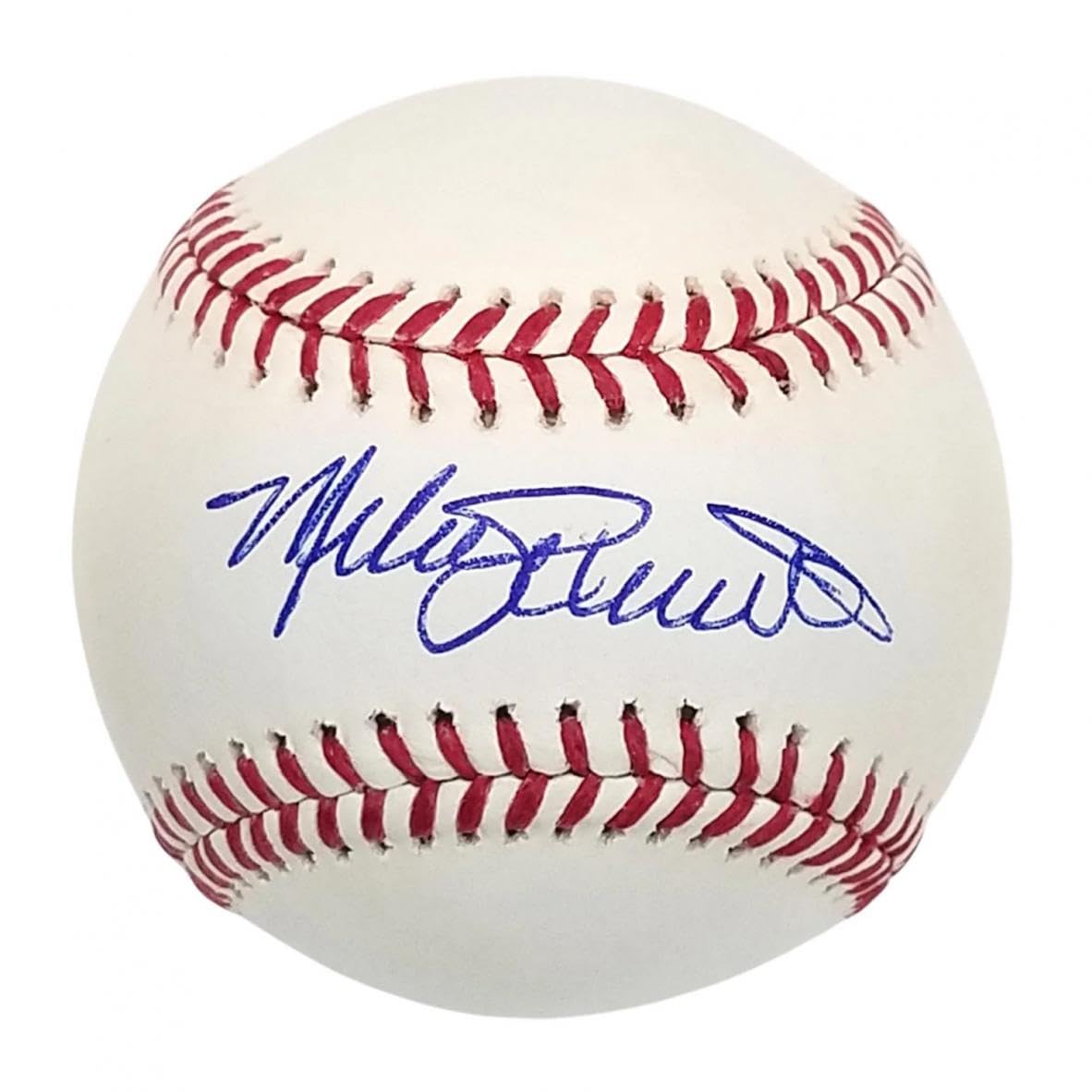 Mike Schmidt Autographed Philadelphia Phillies OML Baseball Beckett Witnessed - 