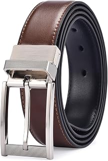 Women Reversible Leather Belt Jeans Trousers Fashion Belt for Women Dress