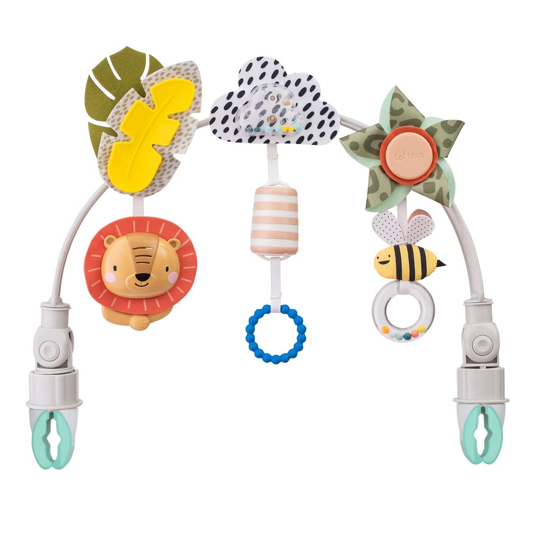 Taf Toys Savannah Baby Stroller Arch Toy, Car Seat Toys, Adjustable Stroller Toy