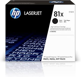 HP 81X (CF281X) High Yield Black Original Toner Cartridge