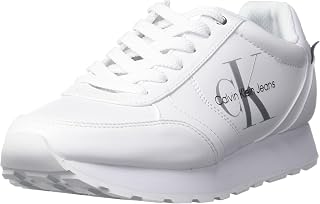 Calvin Klein Women's Cayle Sneaker, White 143, 40 EU