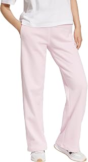 adidas Women's Essentials Small Logo Feelcozy Open Hem Pants