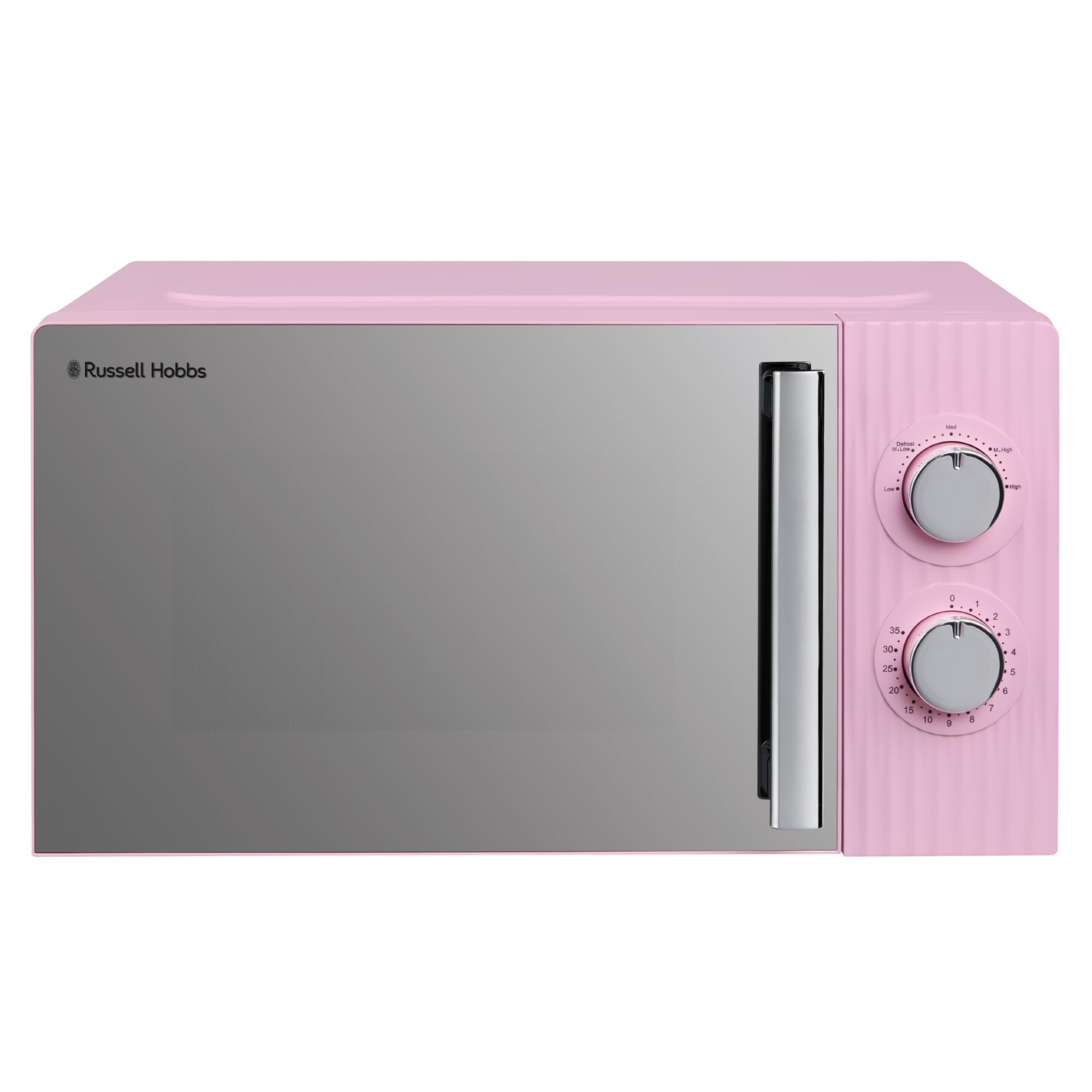 Russell Hobbs Eden 17L 700W Manual Microwave in Raspberry Pink with 5 Power Leve