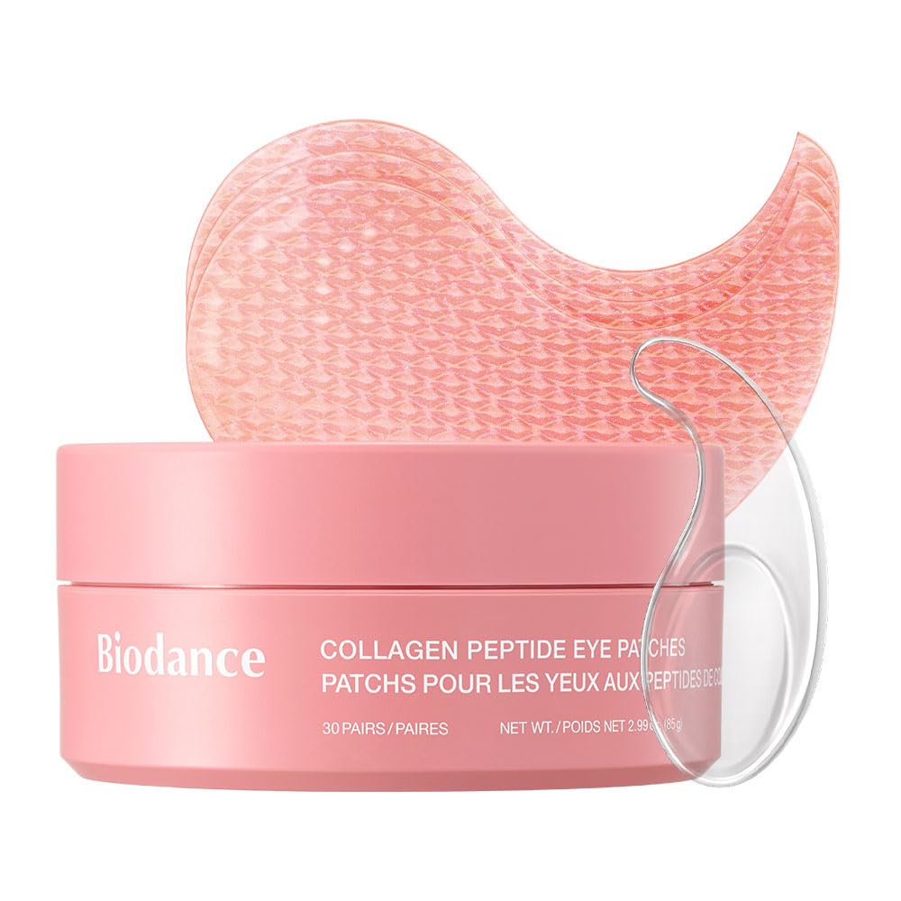 BIODANCE Collagen Peptide Hydrogel Under Eye Patches. 60 Counts | [Deep Absorpti