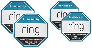 Ring Window Security Stickers