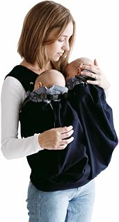 Weego Twin - The Original Baby Carrier for Twins from Birth (from 1,800 Grams) - Easy to Use, Ergonomic, Oeko-TEX 100 - Baby Carrier Bag Blue Pepita