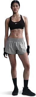 Nike Women's One Dri-fit Mid-Rise 3" Brief-Lined Shorts