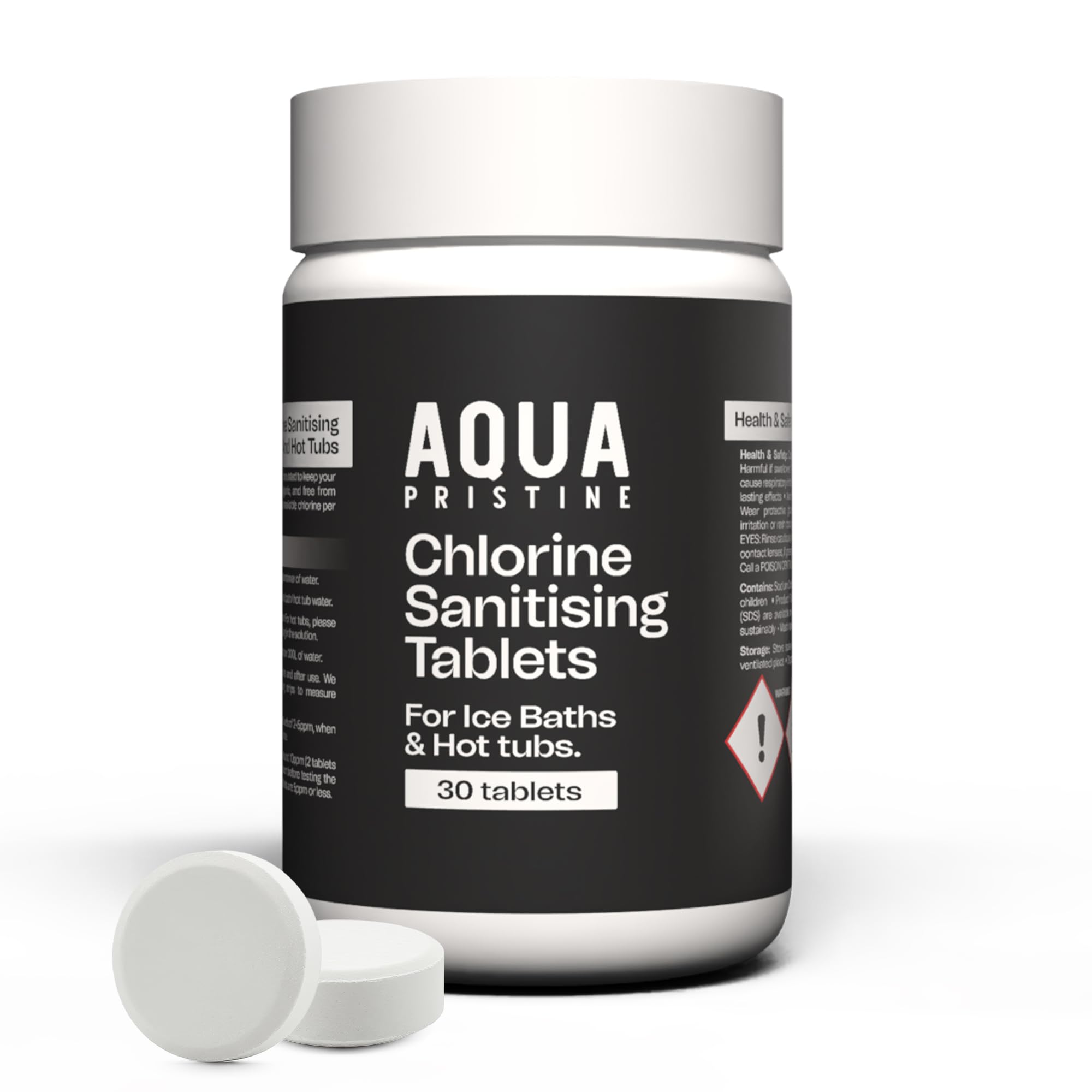 New Formula Ice Bath Cleaning Tablets & Hot Tub Cleaner | Fast Dissolving & Long