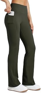 WILLIT Women's Thermal Leggings Yoga Leggings Winter Warm Sports Leggings High Waist with Pockets