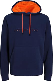 JACK & JONES plus size hoodie with logo