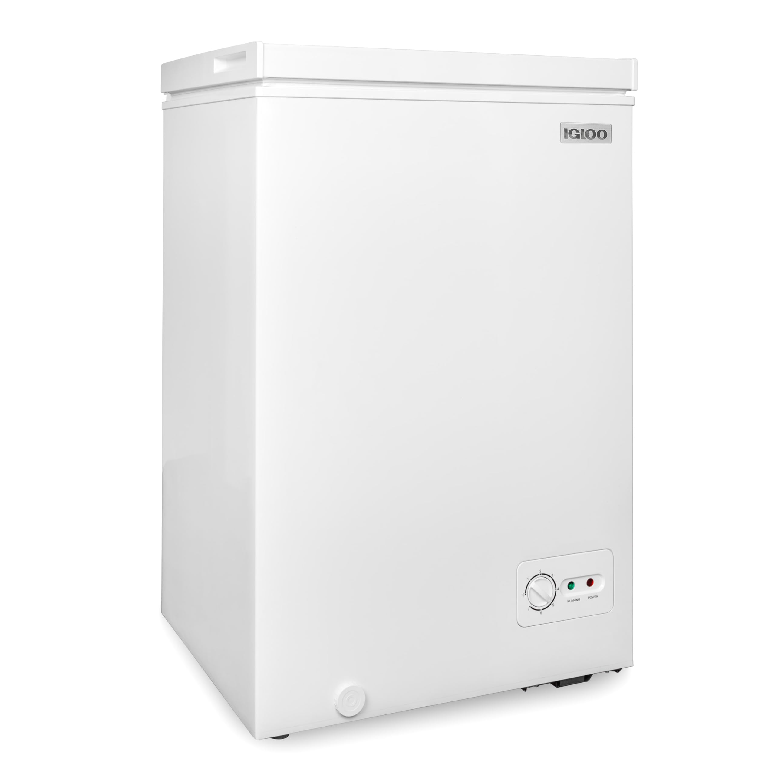 Igloo 3.5 Cu Ft. Upright Deep Freezer Chest- Deep Freezer with Quick Freezing Sy