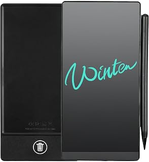 6.5Inch LCD Writing Tablet for Adults, Erasable Electronic Digital Notebook | Office eWriter Pad Handwriting Drawing Board with Pen, for Notes Doodles Messages, with Lock Function, with Hall Clear Sensor