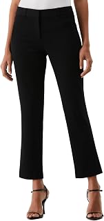 Rafaella Women's Straight Leg Ankle Pant Dress Pants