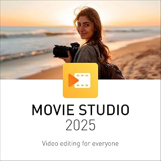 MAGIX Movie Studio 2025: Video editing for everyone | Video editing program | Video editor | for Windows 10/11 PCs | 1 PC license for 2 devices in shipping pack
