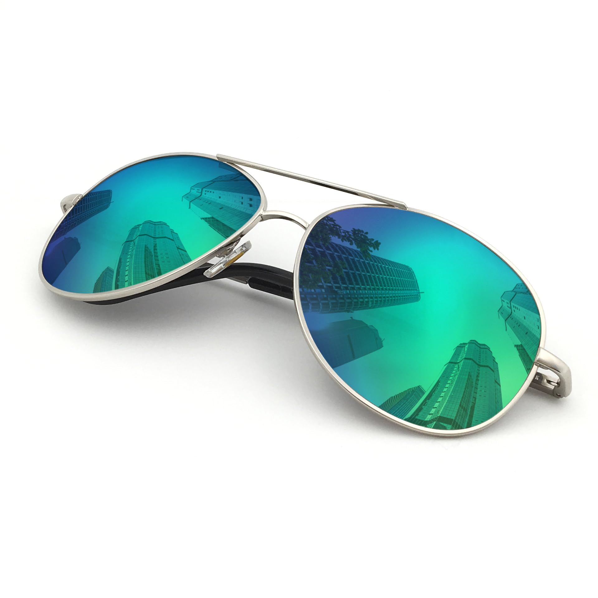 [J+S] Premium Military Style Classic Aviator Sunglasses Polarized 100% UV Protec