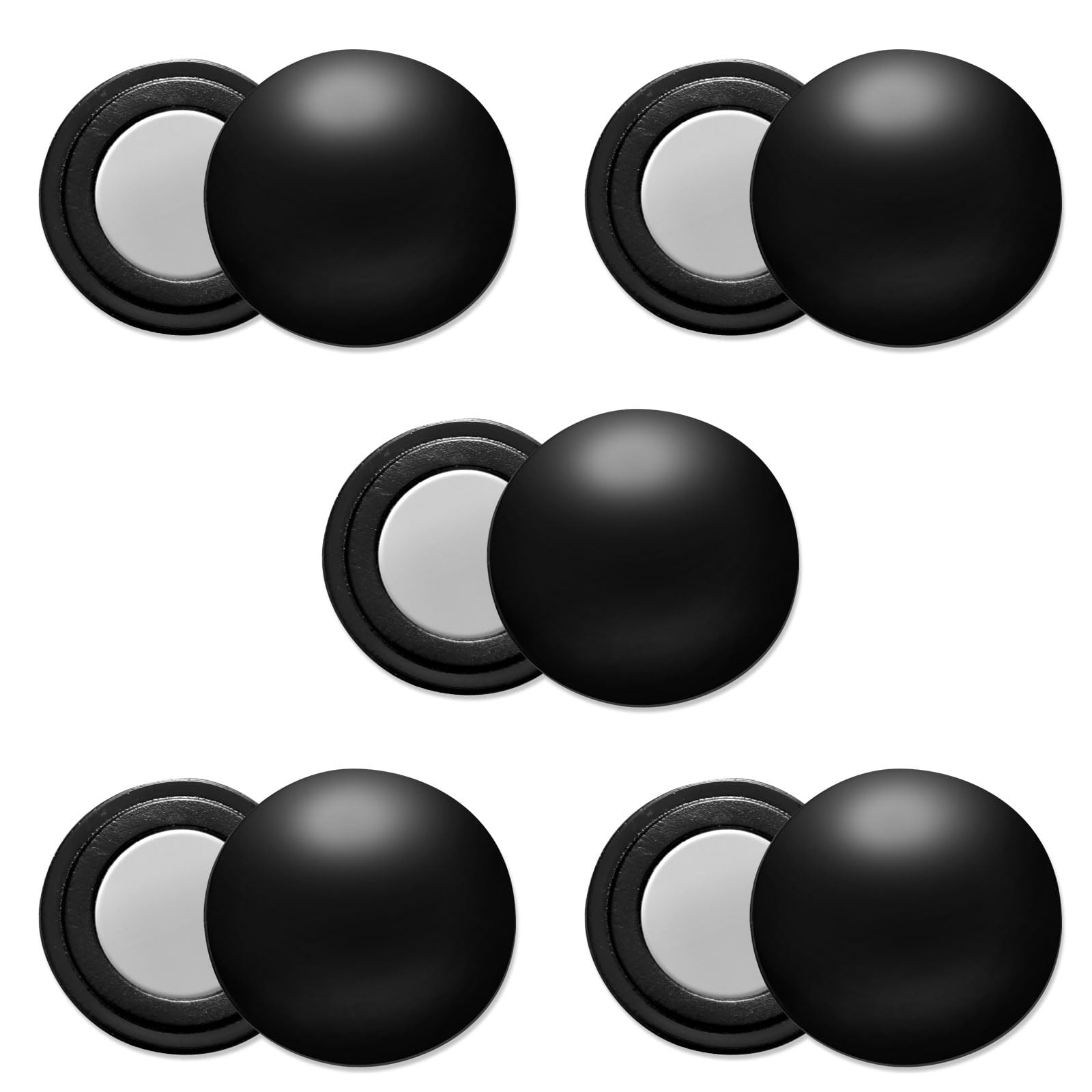 Tinoaly 5 Pairs Magnetic Race Bib Holders, Premium Running Bib Magnets Marathon 