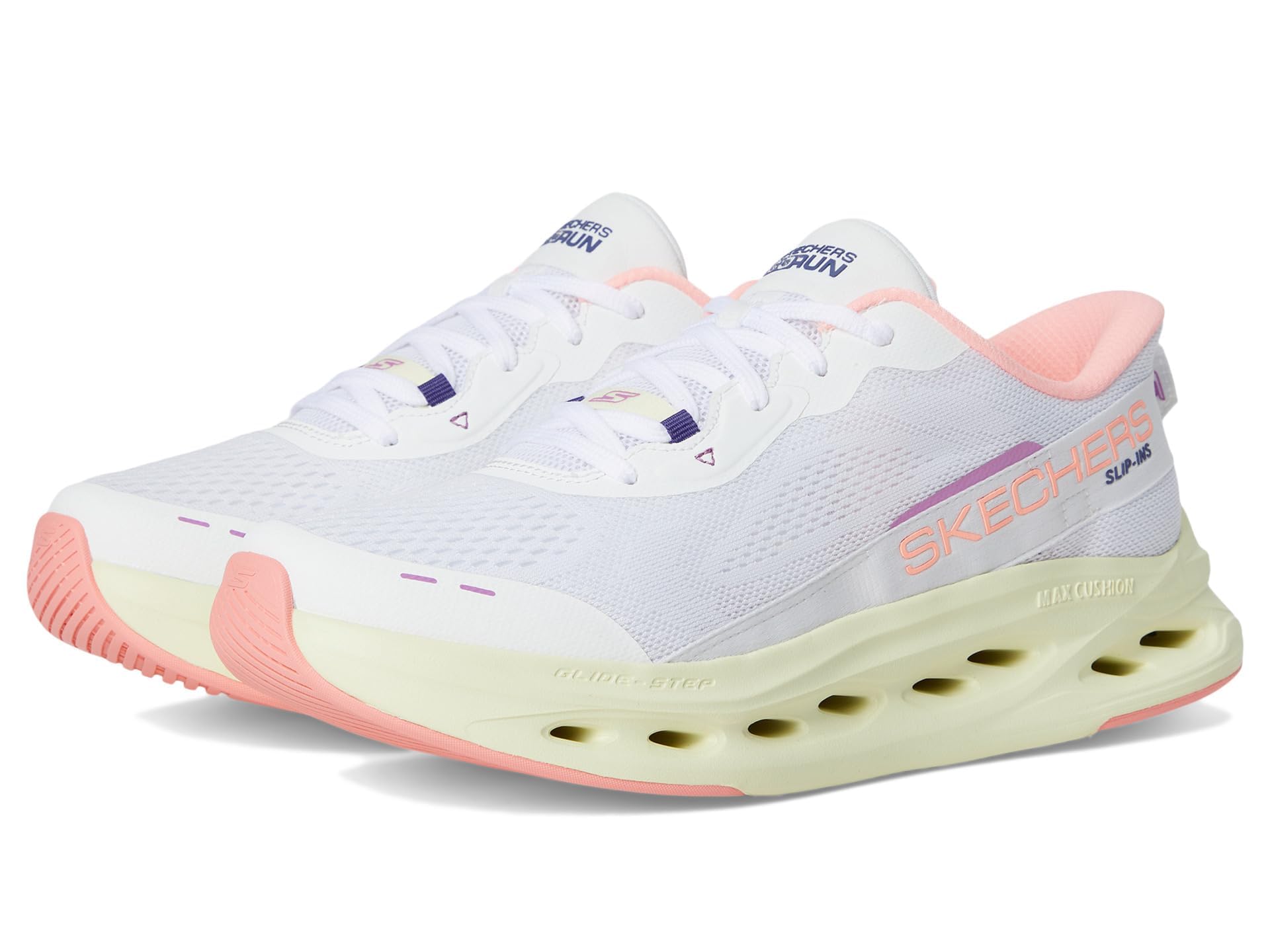 SKECHERS Women's Max Cushioning Glide Step Caledonia Hands Free Slip-ins Sneaker