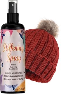 Fabric Stiffener for Crafts,100ml Quick Drying Hardener | Felt Hat Stiffener Spray - for Lace Wool Felt Crochet Craft Projects Holiday Decorations