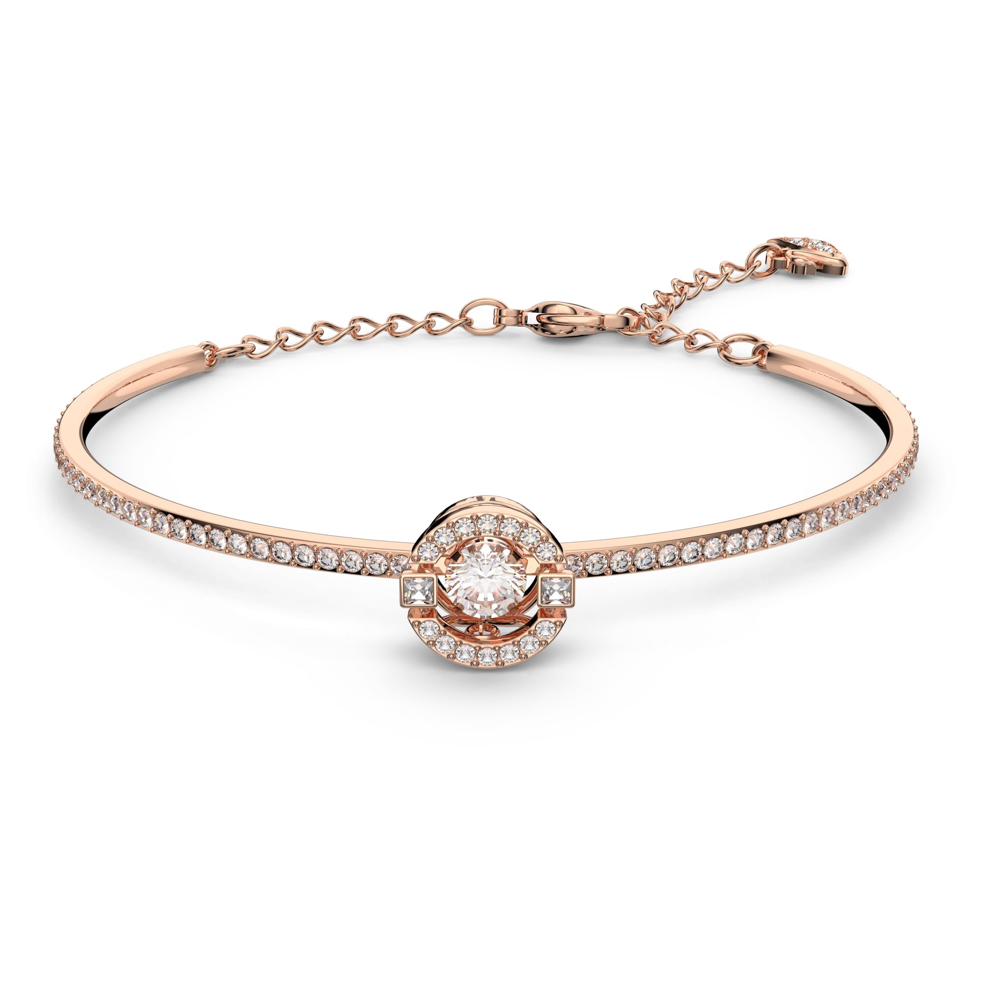 SWAROVSKI Women's Sparking Dance Crystal Jewelry Collection, Rose Gold Tone Fini