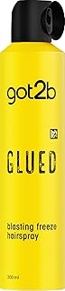 got2b Glued Blasting Freeze Hairspray 300 ml, Glued Hairspray for up to 72h Ultra Strong Hold, Hairspray got2b, For Extreme Hairstyles, Vegan Formula