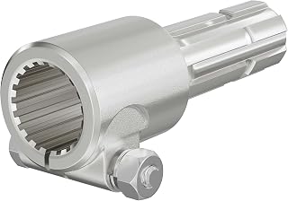 WilTec Adaptor Sleeve for PTO Shaft 175 mm w/ 1 3/4" 20N Spline Housing and 1 3/8" 6T Output Shaft Tractor