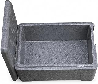 Foam Insulated Box Food Grade Portable | Thickened Walls, over 99 Percent, Insulation, Reusable, Biodegradable, For Picnics, For