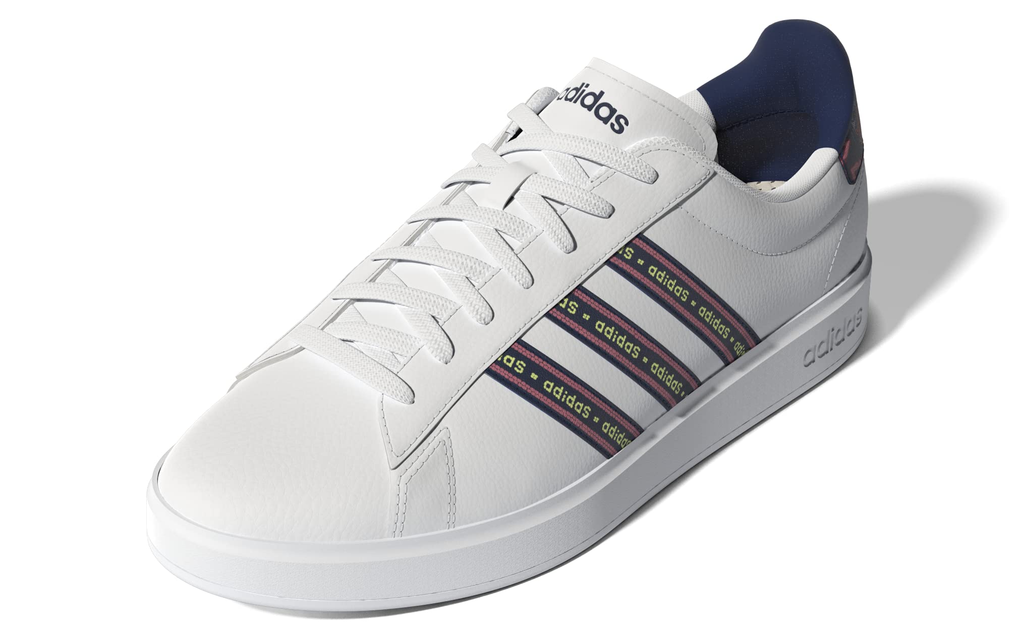adidas Kids Grand Court Lifestyle Race Tennis Boys Girls 17-22.5cm Unisex Kids S