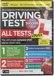 Driving Test Success All Tests DVD|2021|1|1 Year|DVD;Consoles|Disc