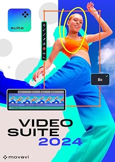 Movavi Video Suite - 1-Year License | Personal | 1 Device | PC | PC Activation Code by email