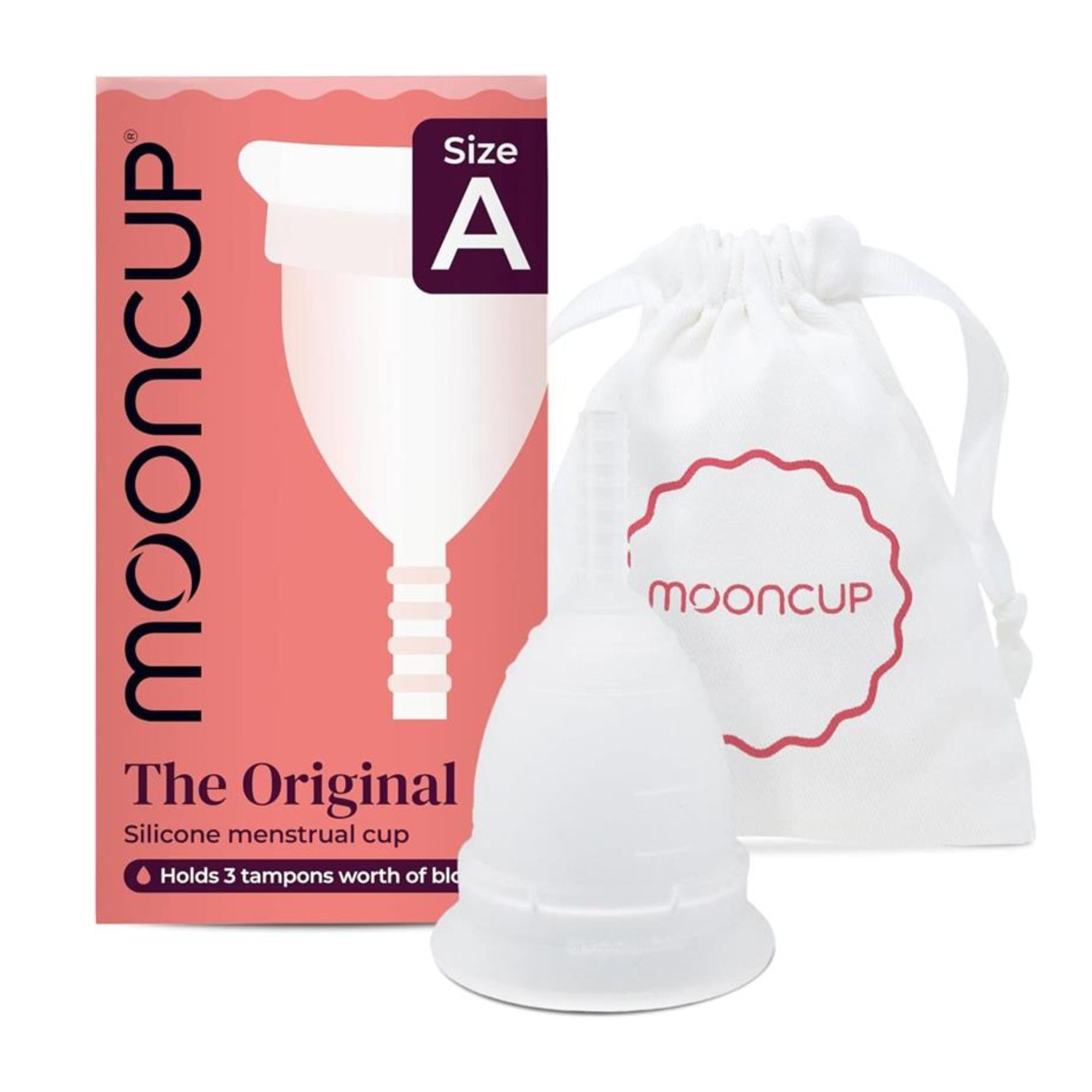 Mooncup Original Menstrual Cup - Size A (for 30+ or Post-Childbirth) | Medical-G