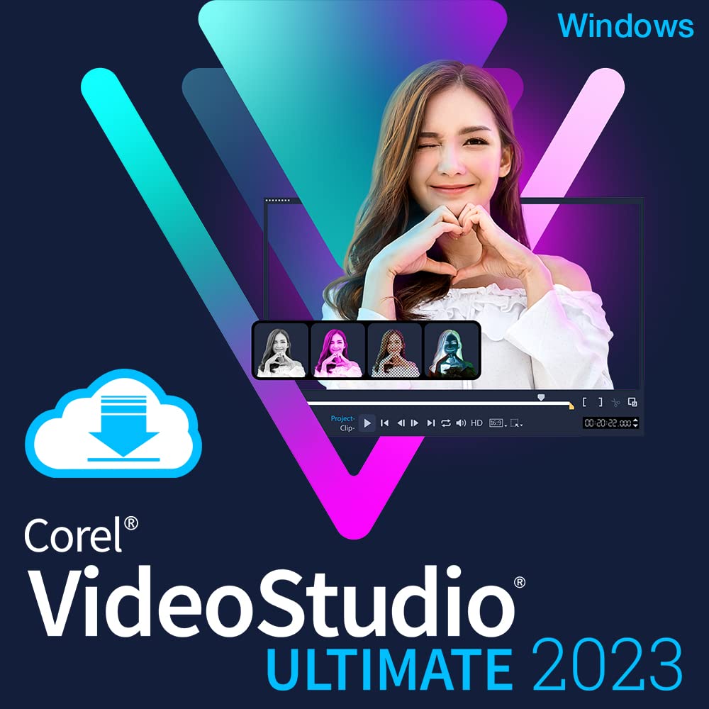 Corel VideoStudio Ultimate 2023 | Video Editing Software with Premium Effects Co