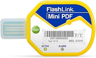 Deltatrak (10 Pack) 85 Days USB Temperature Data Logger Recorder in-Transit Trip Single Use Cold Chain PDF Logger