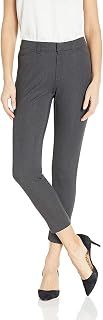 Amazon Essentials Women's Solid Bi-Stretch Ankle Pant