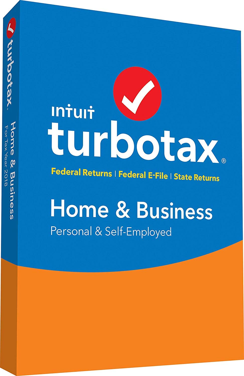 Intuit TurboTax Home & Business 2018 Tax Preparation Software