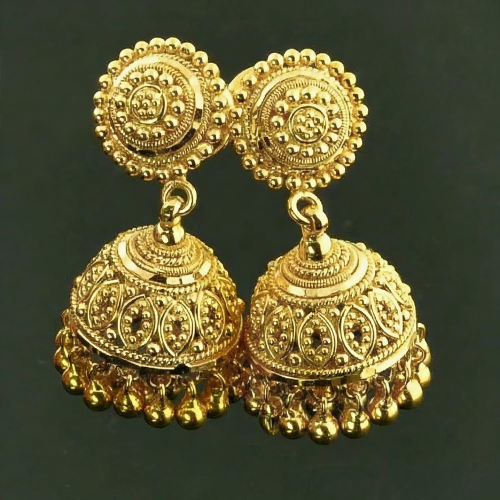 Ethnic Style Bell Dangle Earrings for Women Beautiful Jewellery
