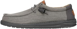 HEYDUDE Wally Washed Canvas LoaferMen