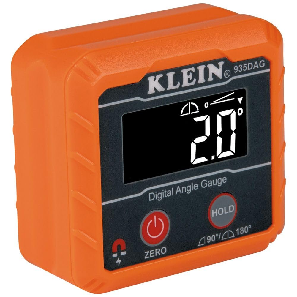 Klein Tools 935DAG Digital Electronic Level and Angle Gauge | Measures 0 - 90 an
