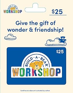Build A Bear Physical Gift Card | Bear - $25