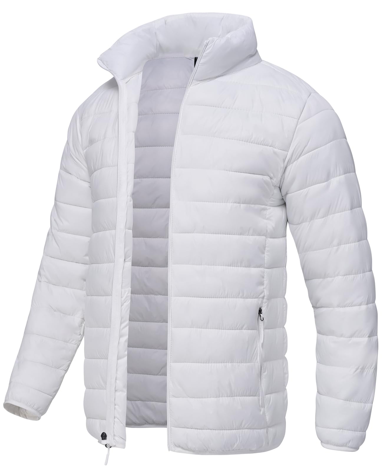 Men Puffer Jacket Packable Lightweight Winter Jackets Coats Outdoor Waterproof I