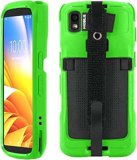 Mobilis Rugged Case for Zebra TC22 - TC27 with Anti-Drop Hand Strap | Shockproof Military Grade Drop Protection Cover made with Recycled Materials - Anti-microbial - High Visibility Colour