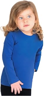 Lilax Girls Basic Long Sleeve Round Neck T-Shirt