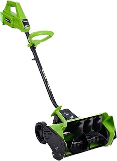 Earthwise SN74016 40V Cordless Snow Shovel, 16" Width, Battery Included