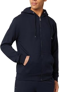 FM London Hoodie with zip for men, hoodie with zip, ideal for leisure and sportswear