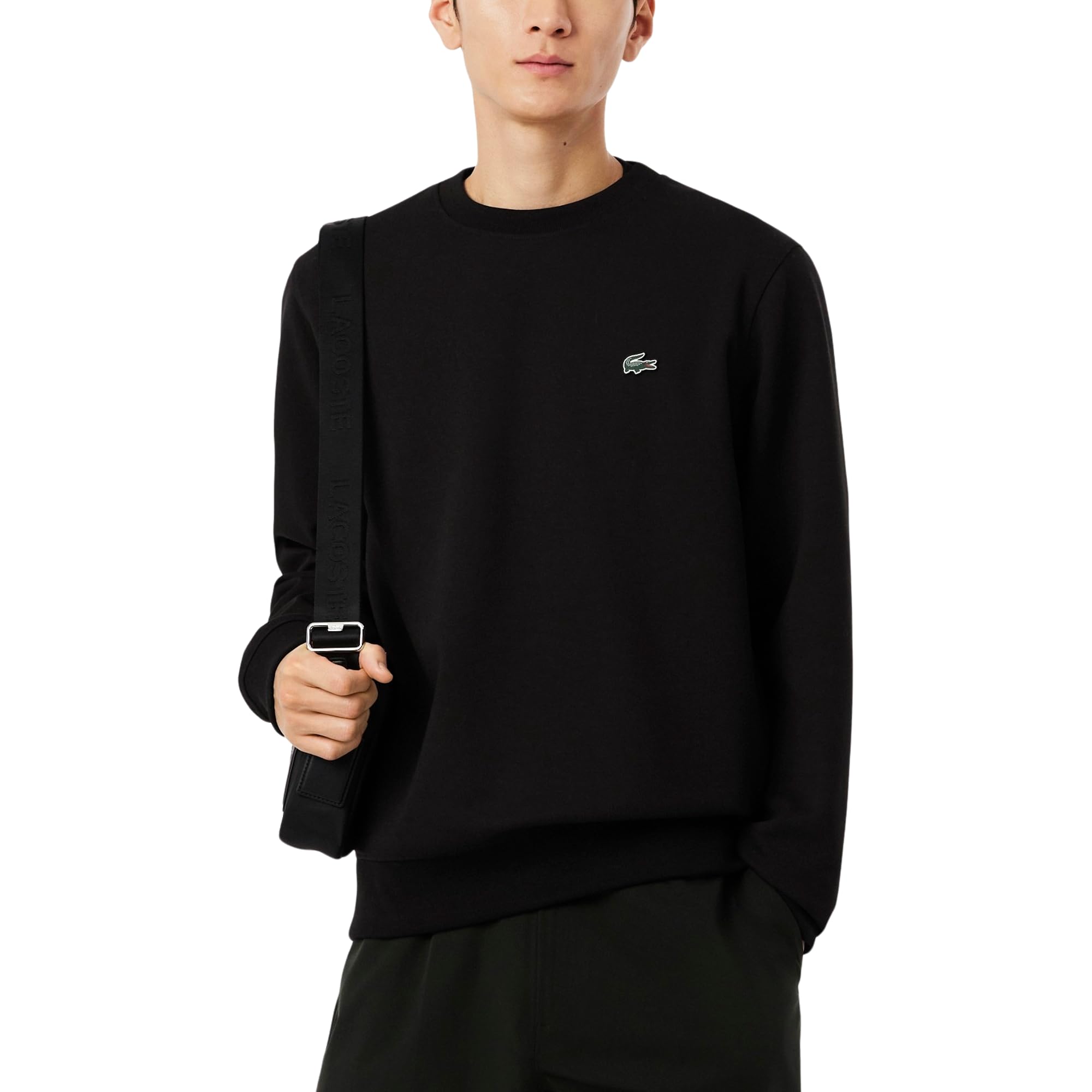 Lacoste Mens Classic Fit Jersey Sweatshirt