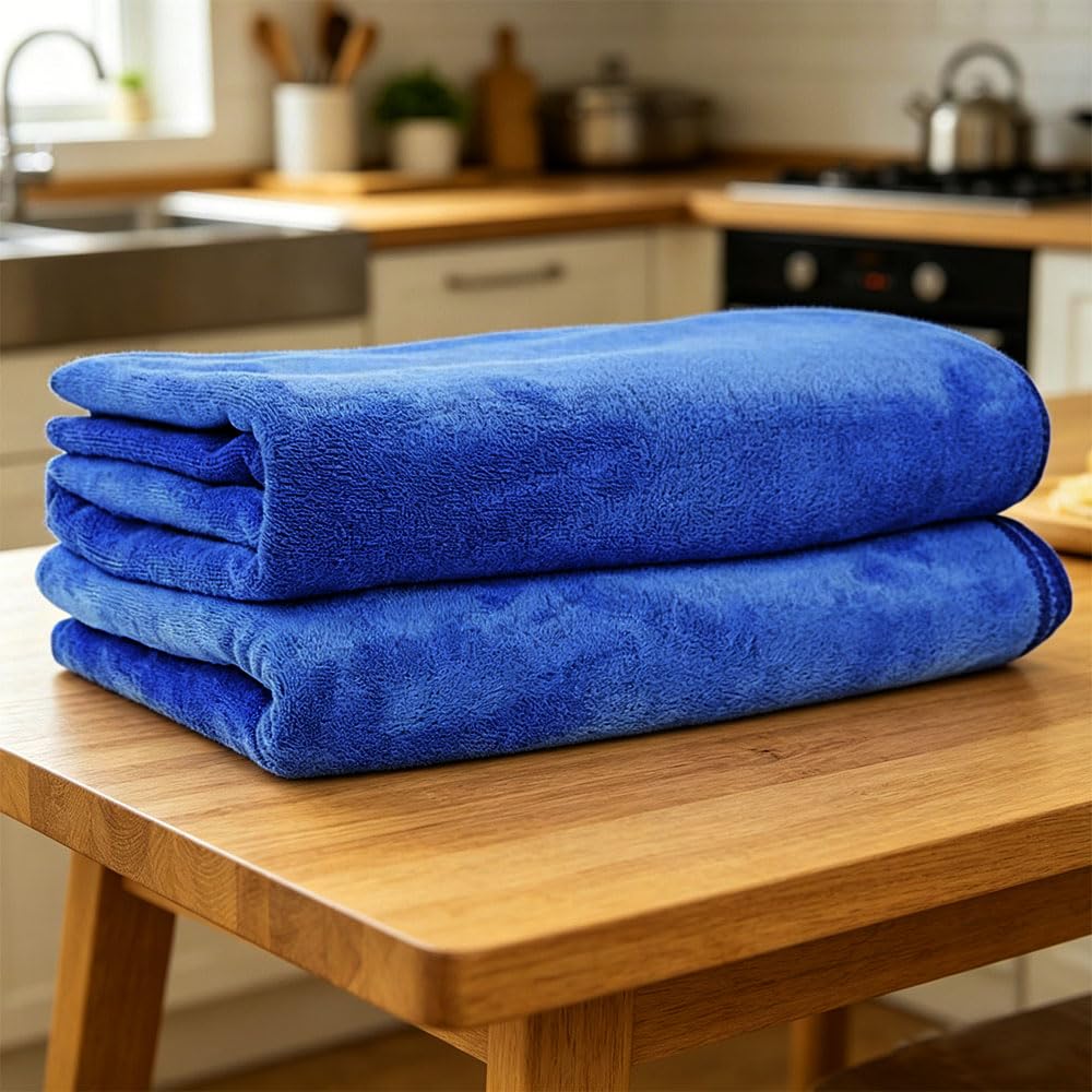 [Quick Dry Towel] 1 x Quick Dry Towel | Absorbent Portable Ideal for Home, Outdo