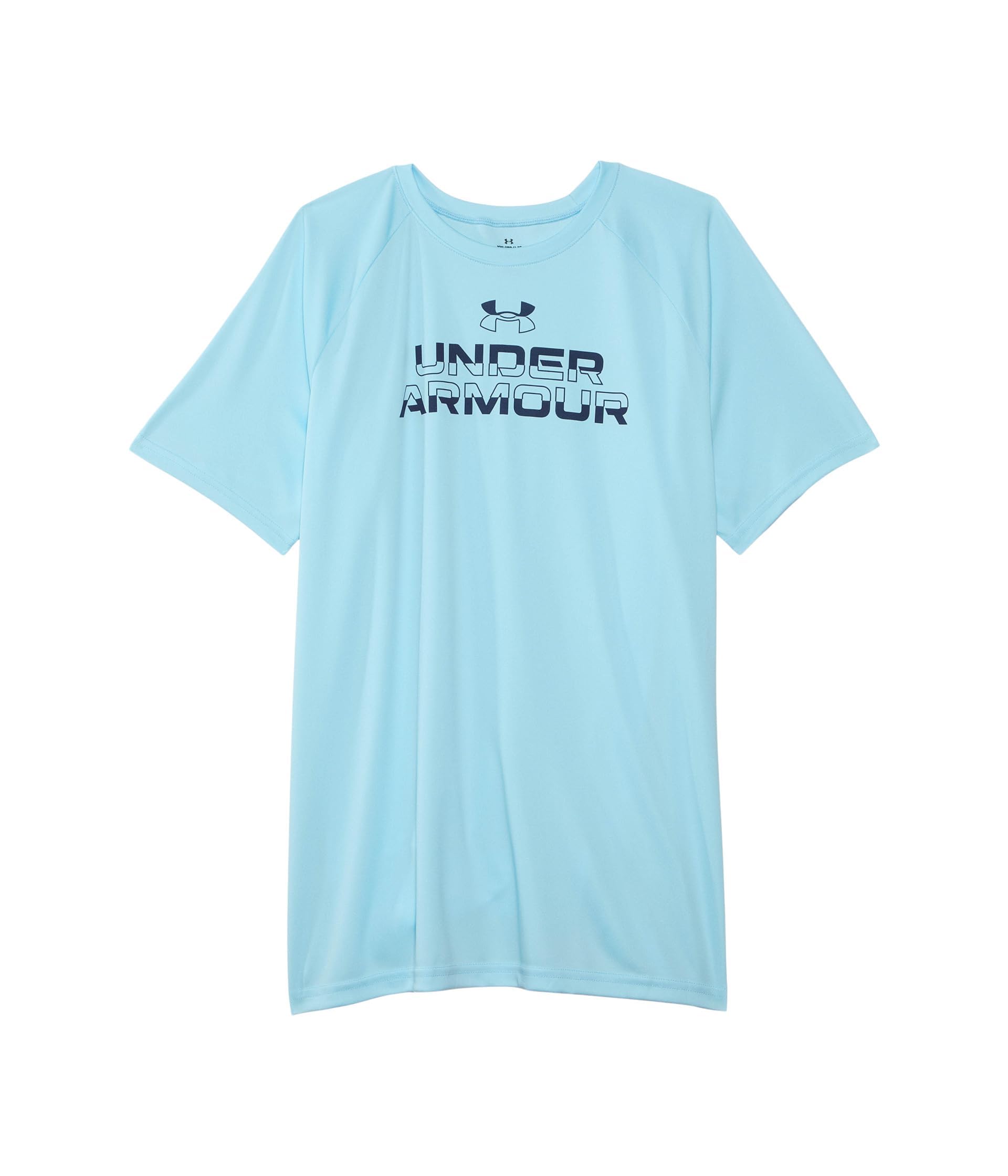Under Armour Boys' Tech Split Wordmark Short Sleeve