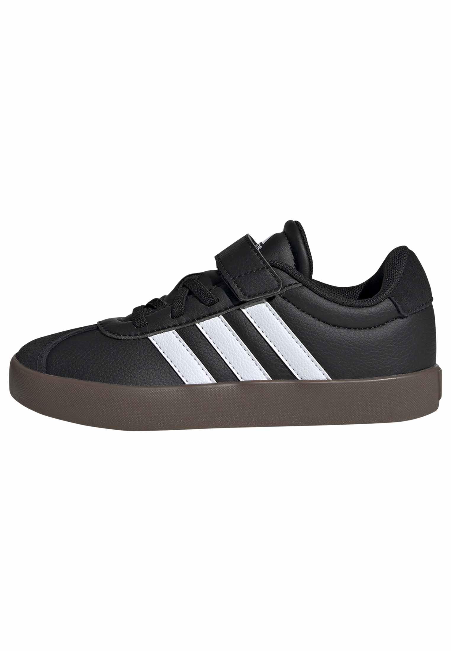 adidas Kids' VL Court 3.0 Elastic Lace Sneaker