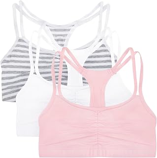 Fruit of the Loom Women's Built-up Sports Bra Sports Bra (Pack of 6)