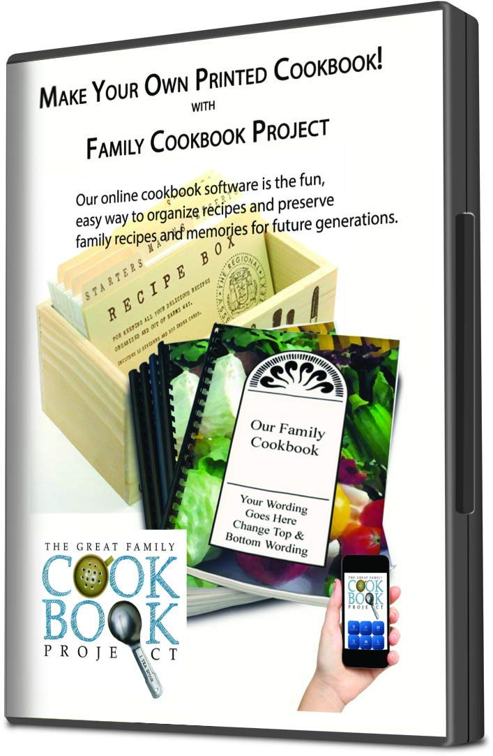Family Cookbook Publishing Software - Create a Custom Printed Recipe Book with L