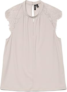 VERO MODA Sleeveless Top Lace